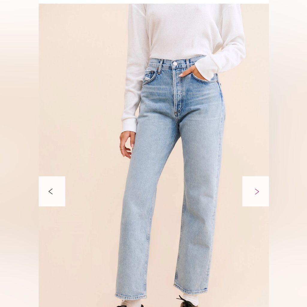 Agolde 90s Mid-Rise Relaxed Size 32